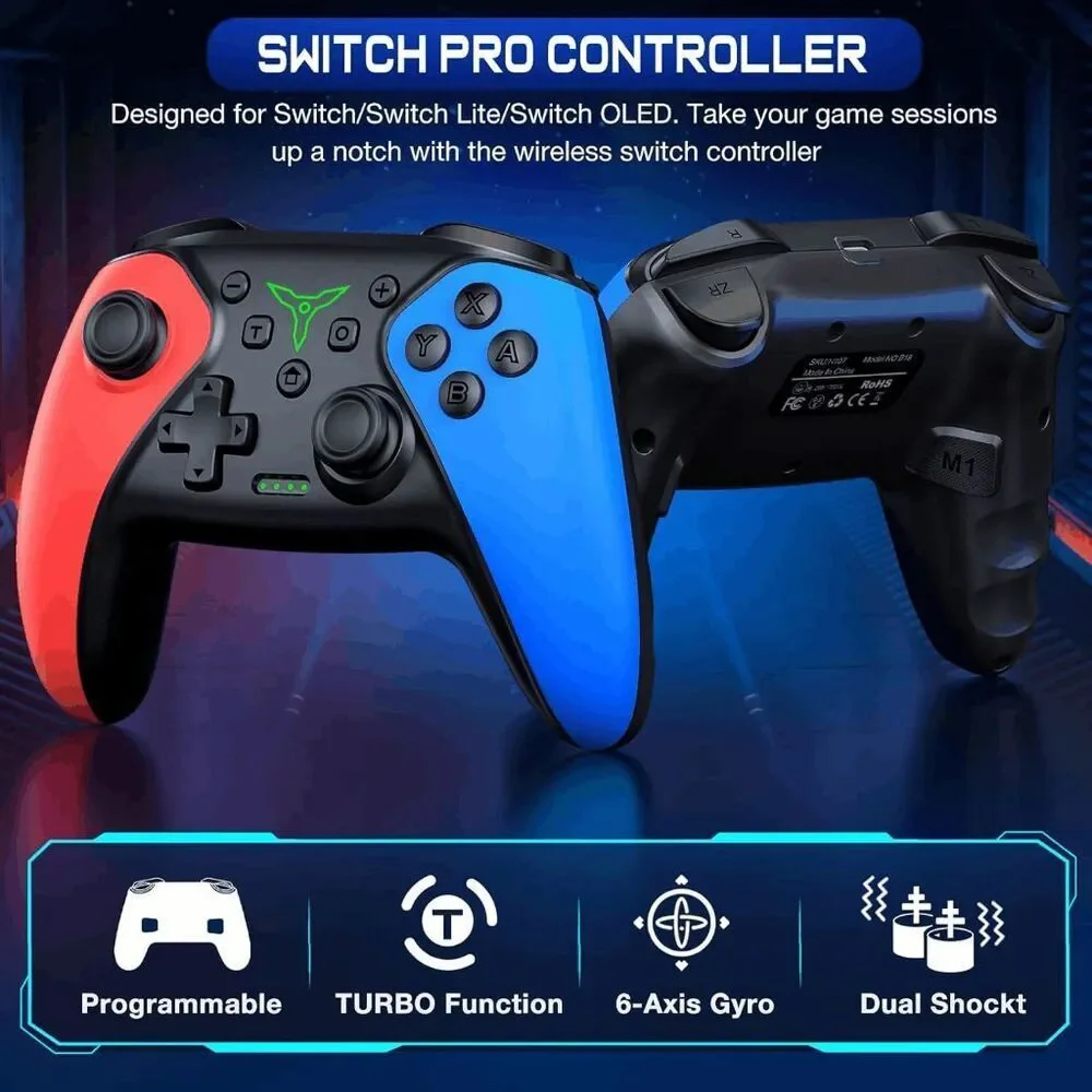 MULTIFUNCTIONAL ELITE CONTROLLER Wireless Nintendo Switch N-S & Lite